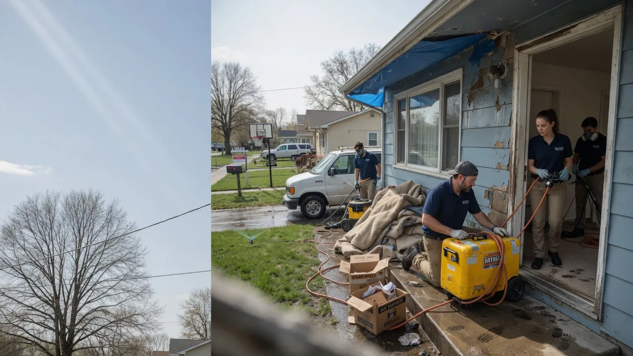 Basement Flood Cleanup in Demotte, IN near me
